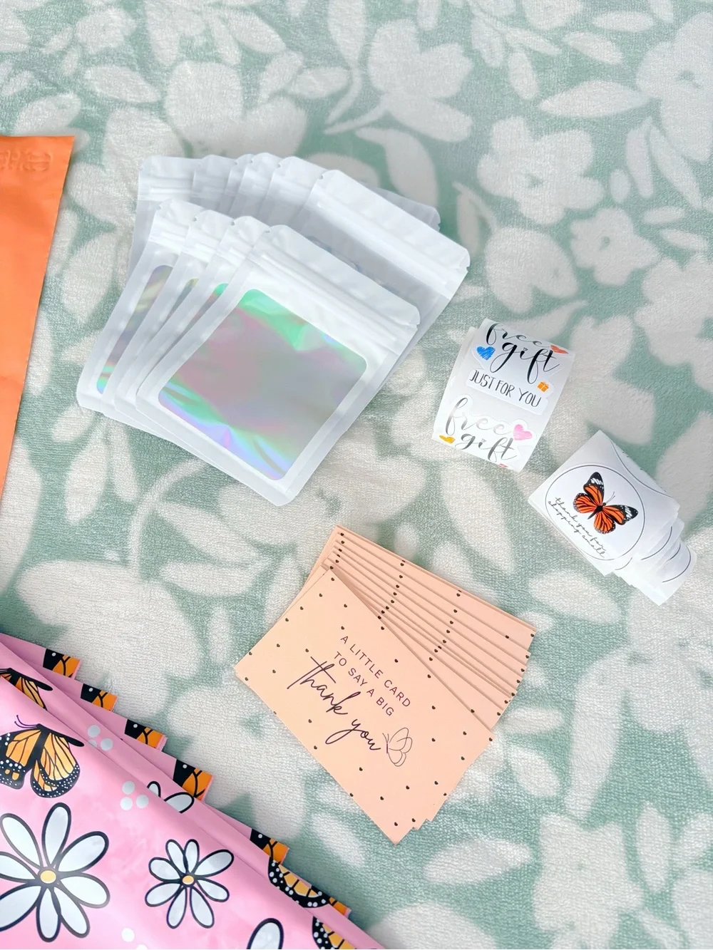 75 Piece Butterfly Shipping Supply Bundle 🦋✨